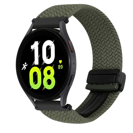 20mm Magnetic Buckle Braided Watch Strap, For Samsung Galaxy Watch 6, For Samsung Galaxy Watch 5 - DealBuddy