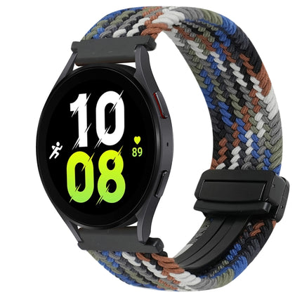 20mm Magnetic Buckle Braided Watch Strap, For Samsung Galaxy Watch 6, For Samsung Galaxy Watch 5 - DealBuddy