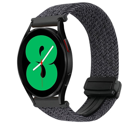 20mm Magnetic Buckle Braided Watch Strap, For Samsung Galaxy Watch 4, For Samsung Galaxy Watch 4 Classic - DealBuddy
