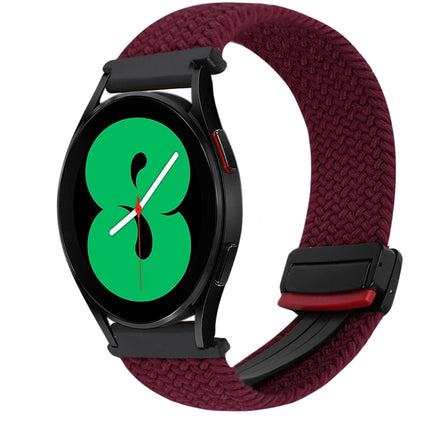 20mm Magnetic Buckle Braided Watch Strap, For Samsung Galaxy Watch 4, For Samsung Galaxy Watch 4 Classic - DealBuddy