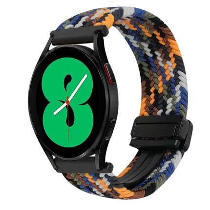 20mm Magnetic Buckle Braided Watch Strap, For Samsung Galaxy Watch 4, For Samsung Galaxy Watch 4 Classic - DealBuddy