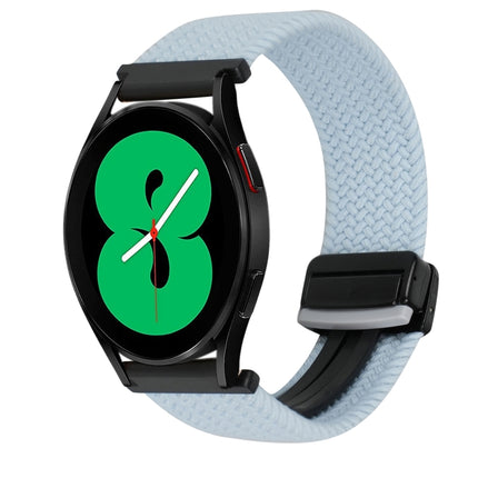20mm Magnetic Buckle Braided Watch Strap, For Samsung Galaxy Watch 4, For Samsung Galaxy Watch 4 Classic - DealBuddy