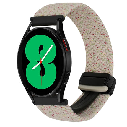 20mm Magnetic Buckle Braided Watch Strap, For Samsung Galaxy Watch 4, For Samsung Galaxy Watch 4 Classic - DealBuddy