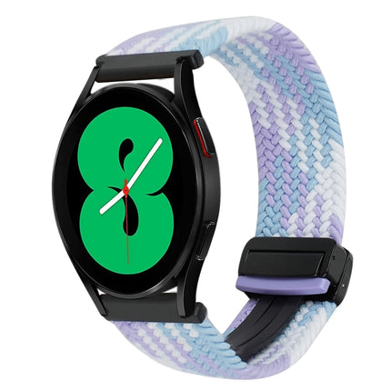 20mm Magnetic Buckle Braided Watch Strap, For Samsung Galaxy Watch 4, For Samsung Galaxy Watch 4 Classic - DealBuddy