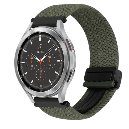 20mm Magnetic Buckle Braided Watch Strap