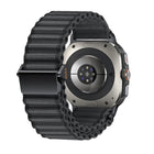For Samsung Galaxy Watch Ultra 47mm Ocean Style Magnetic Buckle Braided Watch Band