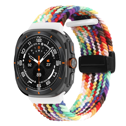 For Samsung Galaxy Watch Ultra 47mm Fold Magnetic Buckle Braided Watch Band - DealBuddy