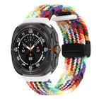 For Samsung Galaxy Watch Ultra 47mm Fold Magnetic Buckle Braided Watch Band - DealBuddy