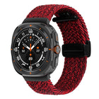For Samsung Galaxy Watch Ultra 47mm Fold Magnetic Buckle Braided Watch Band - DealBuddy