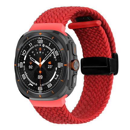 For Samsung Galaxy Watch Ultra 47mm Fold Magnetic Buckle Braided Watch Band - DealBuddy