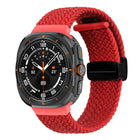 For Samsung Galaxy Watch Ultra 47mm Fold Magnetic Buckle Braided Watch Band - DealBuddy