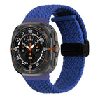 For Samsung Galaxy Watch Ultra 47mm Fold Magnetic Buckle Braided Watch Band - DealBuddy