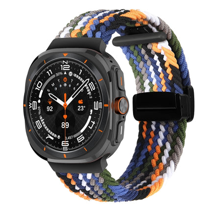 For Samsung Galaxy Watch Ultra 47mm Fold Magnetic Buckle Braided Watch Band - DealBuddy