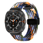 For Samsung Galaxy Watch Ultra 47mm Fold Magnetic Buckle Braided Watch Band - DealBuddy