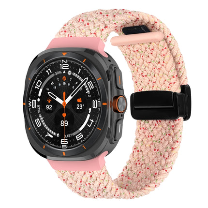 For Samsung Galaxy Watch Ultra 47mm Fold Magnetic Buckle Braided Watch Band - DealBuddy