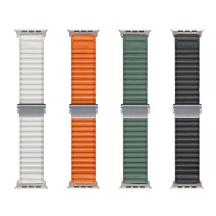 Off Road Magnetic Buckle Braided Nylon Watch Band, For Apple Watch SE 2023 44mm, For Apple Watch SE 2023 40mm, For Apple Watch Ultra 2 49mm, For Apple Watch Series 9 45mm, For Apple Watch Series 9 41mm, For Apple Watch Ultra 49mm                       ...