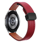 Slim Magnetic Buckle 20mm Microfiber Leather Watch Band, For Samsung Galaxy Watch FE 40mm, For Samsung Galaxy Watch 5 Pro 45mm, For Samsung Gear Sport - DealBuddy