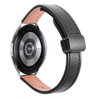 Slim Magnetic Buckle 20mm Microfiber Leather Watch Band, For Samsung Galaxy Watch FE 40mm, For Samsung Galaxy Watch 5 Pro 45mm, For Samsung Gear Sport - DealBuddy