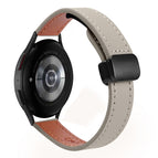 For Samsung Galaxy Watch 5 Pro 45mm / Calf Elephant Gray