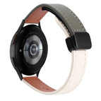 For Samsung Galaxy Watch 5 Pro 45mm / Apricot+Avocado Green