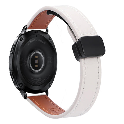 Slim Magnetic Buckle 20mm Microfiber Leather Watch Band, For Samsung Galaxy Watch FE 40mm, For Samsung Galaxy Watch 5 Pro 45mm, For Samsung Gear Sport - DealBuddy