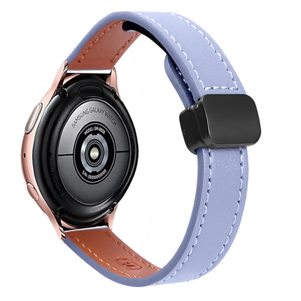 Slim Magnetic Buckle 20mm Microfiber Leather Watch Band, For Samsung Galaxy Watch Active 2, For Samsung Galaxy Watch3 41mm, For Samsung Galaxy Watch Active - DealBuddy