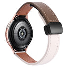 Slim Magnetic Buckle 20mm Microfiber Leather Watch Band, For Samsung Galaxy Watch Active 2, For Samsung Galaxy Watch3 41mm, For Samsung Galaxy Watch Active - DealBuddy