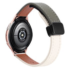 For Samsung Galaxy Watch Active 2 / Apricot+Avocado Green