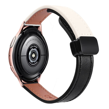 Slim Magnetic Buckle 20mm Microfiber Leather Watch Band, For Samsung Galaxy Watch Active 2, For Samsung Galaxy Watch3 41mm, For Samsung Galaxy Watch Active - DealBuddy
