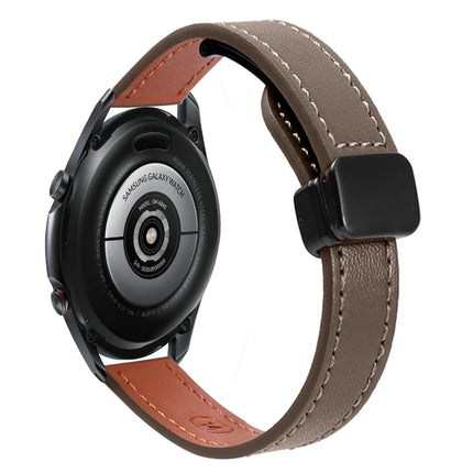 Slim Magnetic Buckle 20mm Microfiber Leather Watch Band, For Samsung Galaxy Watch Active 2, For Samsung Galaxy Watch3 41mm, For Samsung Galaxy Watch Active - DealBuddy