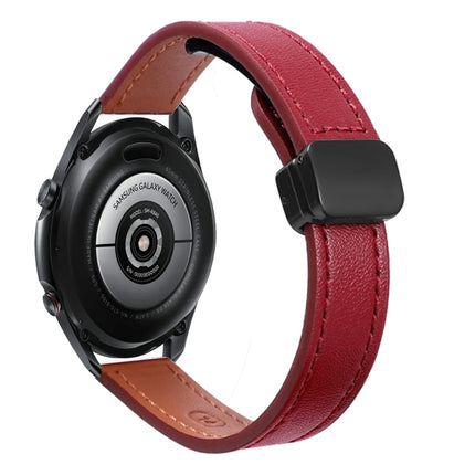 Slim Magnetic Buckle 20mm Microfiber Leather Watch Band, For Samsung Galaxy Watch Active 2, For Samsung Galaxy Watch3 41mm, For Samsung Galaxy Watch Active - DealBuddy