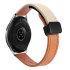 Slim Magnetic Buckle 20mm Microfiber Leather Watch Band, For Samsung Galaxy Watch 42mm, For Samsung Gear S2 Classic, For Samsung Galaxy Watch 7 40 / 44mm - DealBuddy