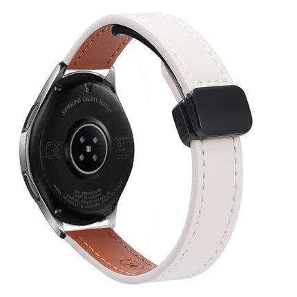 Slim Magnetic Buckle 20mm Microfiber Leather Watch Band, For Samsung Galaxy Watch 42mm, For Samsung Gear S2 Classic, For Samsung Galaxy Watch 7 40 / 44mm - DealBuddy