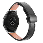 Slim Magnetic Buckle 20mm Microfiber Leather Watch Band, For Samsung Galaxy Watch 42mm, For Samsung Gear S2 Classic, For Samsung Galaxy Watch 7 40 / 44mm - DealBuddy