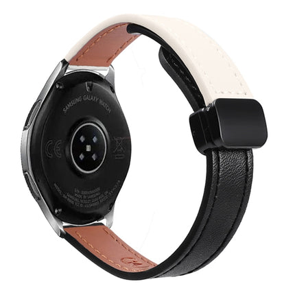 Slim Magnetic Buckle 20mm Microfiber Leather Watch Band, For Samsung Galaxy Watch 42mm, For Samsung Gear S2 Classic, For Samsung Galaxy Watch 7 40 / 44mm - DealBuddy