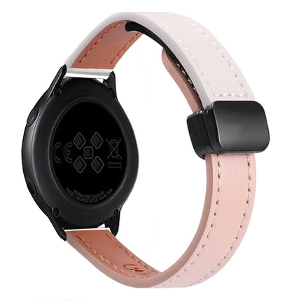 Slim Magnetic Buckle 20mm Microfiber Leather Watch Band, For Samsung Galaxy Watch 42mm, For Samsung Gear S2 Classic, For Samsung Galaxy Watch 7 40 / 44mm - DealBuddy