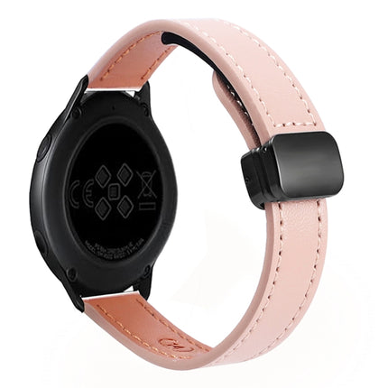 Slim Magnetic Buckle 20mm Microfiber Leather Watch Band, For Samsung Galaxy Watch 42mm, For Samsung Gear S2 Classic, For Samsung Galaxy Watch 7 40 / 44mm - DealBuddy