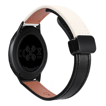 Slim Magnetic Buckle 20mm Microfiber Leather Watch Band, For Samsung Galaxy Watch 42mm, For Samsung Gear S2 Classic, For Samsung Galaxy Watch 7 40 / 44mm - DealBuddy
