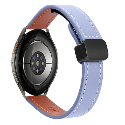 Slim Magnetic Buckle 20mm Microfiber Leather Watch Band, For Samsung Galaxy Watch 42mm, For Samsung Gear S2 Classic, For Samsung Galaxy Watch 7 40 / 44mm - DealBuddy
