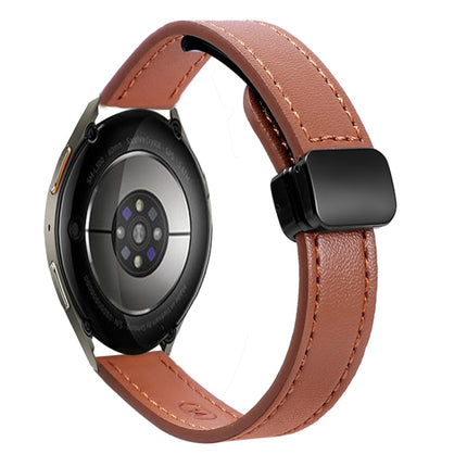 Slim Magnetic Buckle 20mm Microfiber Leather Watch Band, For Samsung Galaxy Watch 42mm, For Samsung Gear S2 Classic, For Samsung Galaxy Watch 7 40 / 44mm - DealBuddy