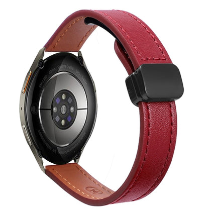 Slim Magnetic Buckle 20mm Microfiber Leather Watch Band, For Samsung Galaxy Watch 42mm, For Samsung Gear S2 Classic, For Samsung Galaxy Watch 7 40 / 44mm - DealBuddy