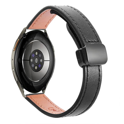 Slim Magnetic Buckle 20mm Microfiber Leather Watch Band, For Samsung Galaxy Watch 42mm, For Samsung Gear S2 Classic, For Samsung Galaxy Watch 7 40 / 44mm - DealBuddy