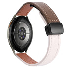 For Samsung Galaxy Watch 7 40 / 44mm / Apricot+Caramel Macchiato