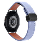 Slim Magnetic Buckle 20mm Microfiber Leather Watch Band, For Samsung Galaxy Watch 6 Classic 43 / 47mm, For Samsung Galaxy Watch 6 40 / 44mm, For Samsung Galaxy Watch 5 40 / 44mm - DealBuddy