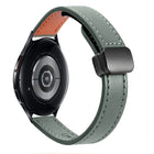 Slim Magnetic Buckle 20mm Microfiber Leather Watch Band, For Samsung Galaxy Watch 6 Classic 43 / 47mm, For Samsung Galaxy Watch 6 40 / 44mm, For Samsung Galaxy Watch 5 40 / 44mm - DealBuddy