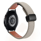 Slim Magnetic Buckle 20mm Microfiber Leather Watch Band, For Samsung Galaxy Watch 6 Classic 43 / 47mm, For Samsung Galaxy Watch 6 40 / 44mm, For Samsung Galaxy Watch 5 40 / 44mm - DealBuddy