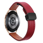 Slim Magnetic Buckle 20mm Microfiber Leather Watch Band, For Samsung Galaxy Watch 4  40 / 44mm, For Samsung Galaxy Watch 4 Classic 42 / 46mm - DealBuddy
