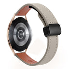 For Samsung Galaxy Watch 4  40 / 44mm / Calf Elephant Gray