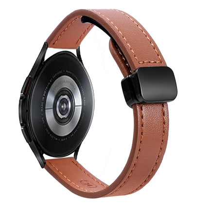 Slim Magnetic Buckle 20mm Microfiber Leather Watch Band, For Samsung Galaxy Watch 4  40 / 44mm, For Samsung Galaxy Watch 4 Classic 42 / 46mm - DealBuddy