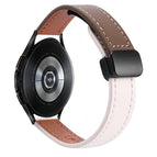 For Samsung Galaxy Watch 4 Classic 42 / 46mm / Apricot+Caramel Macchiato
